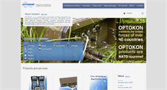 Desktop Screenshot of optokon.cz