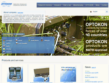 Tablet Screenshot of optokon.cz
